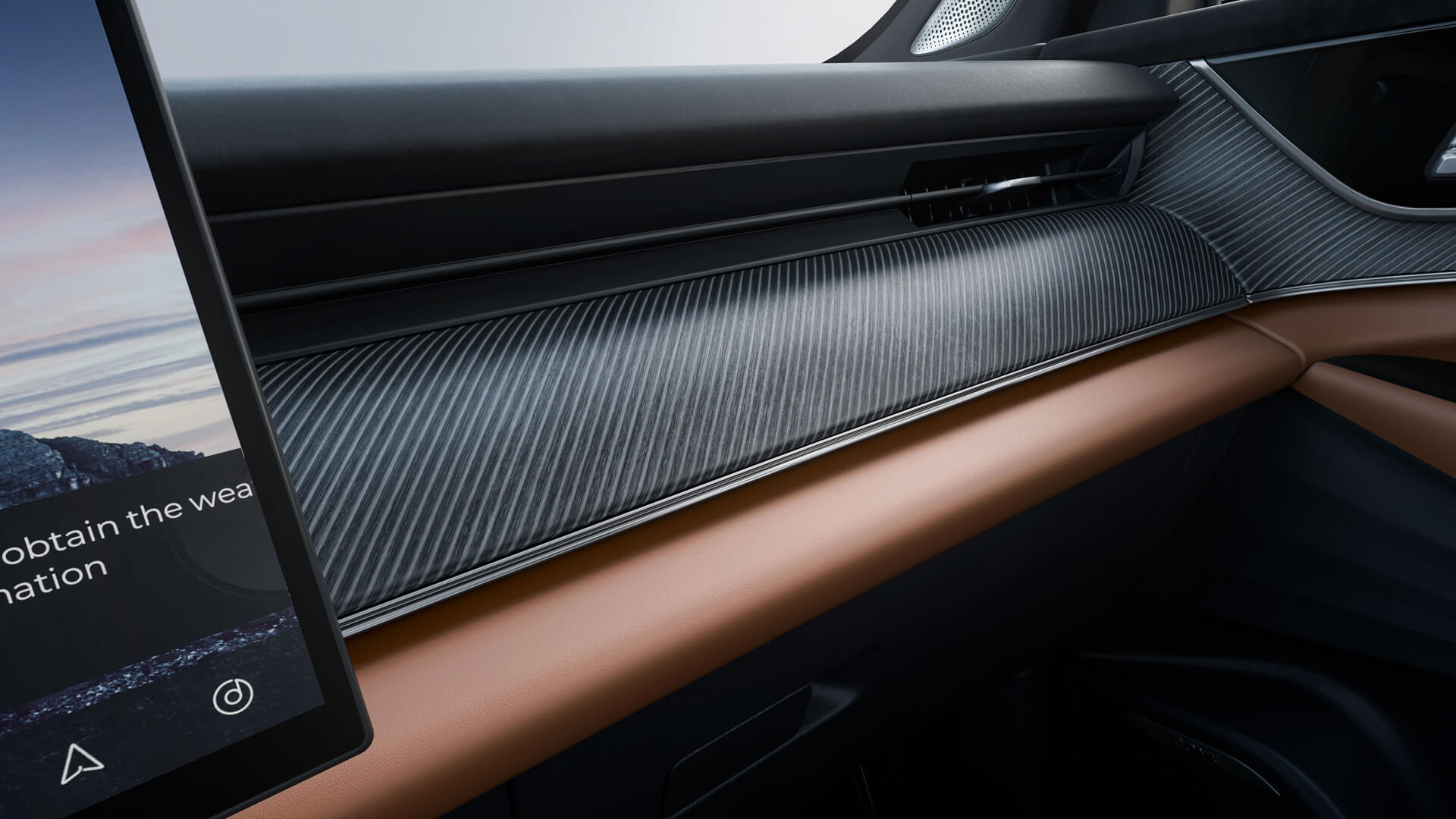 CHERY Tiggo 9 PHEV - Hnědý interiér - fotografie 4